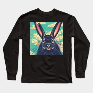 Fluffy Bunny Love A Heartwarming Tale of an American Fuzzy Lop Long Sleeve T-Shirt